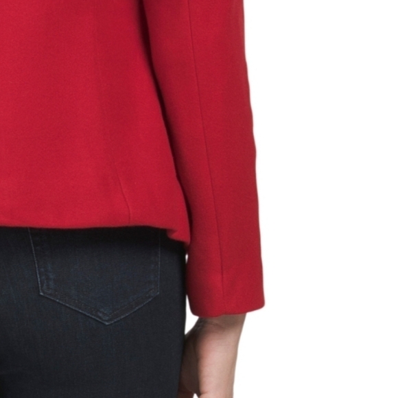 jules & Leopold Double Breasted Crimson Blazer - Picture 5 of 17